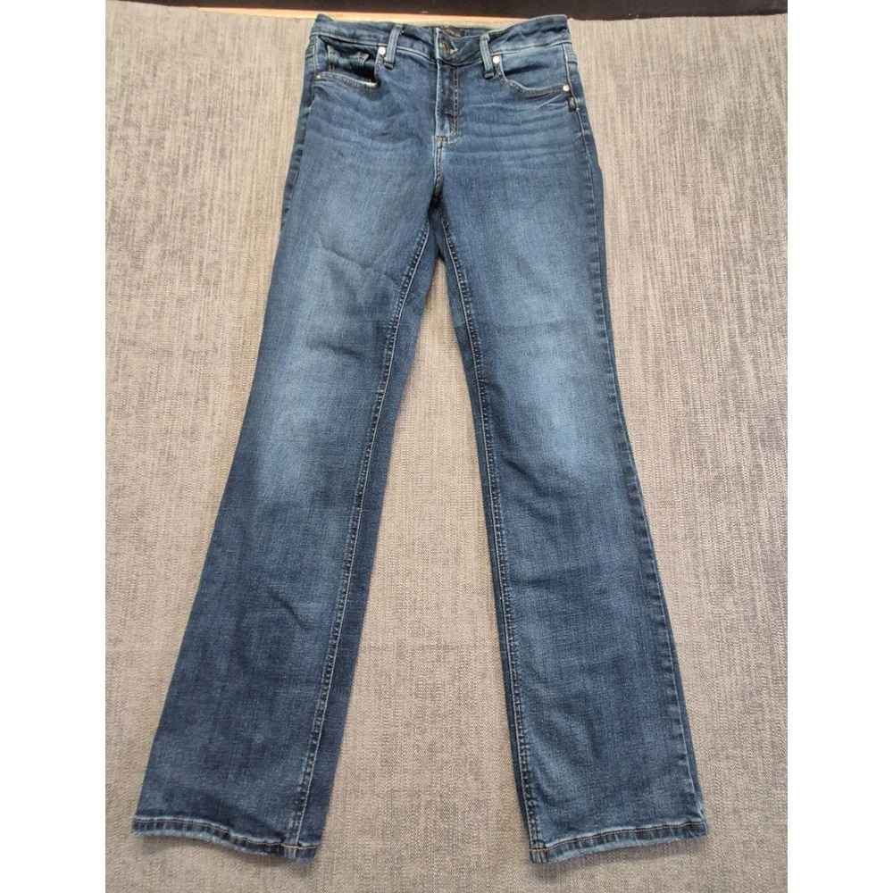 Silver Jeans Co Avery Slim Bootcut Women's W31 L33 Denim Stretch Blue Jeans